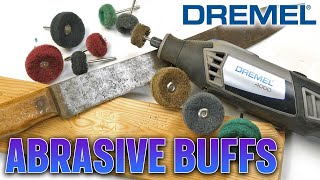 Abrasive Polishing Buff for Rotary Tool - Dremel Polishing Wheel
