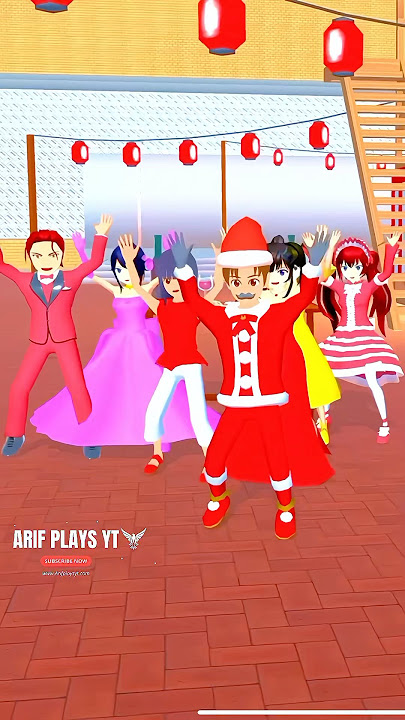 OMG! Santa Claus got gifts for children🥰🥰#shortvideos #sakuraschoolsimulator #shortsfeed #trending