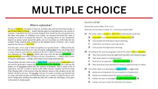 IELTS Reading Cambridge 15 Test 1 Passage 3 MULTIPLE CHOICE