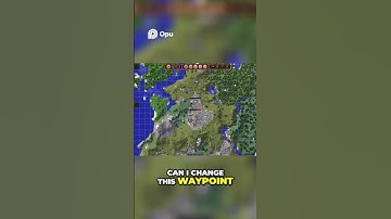 Editing Waypoints  A Guide to Navigation Mastery #minecraft #minecraftrealistic #minecraftgameplay