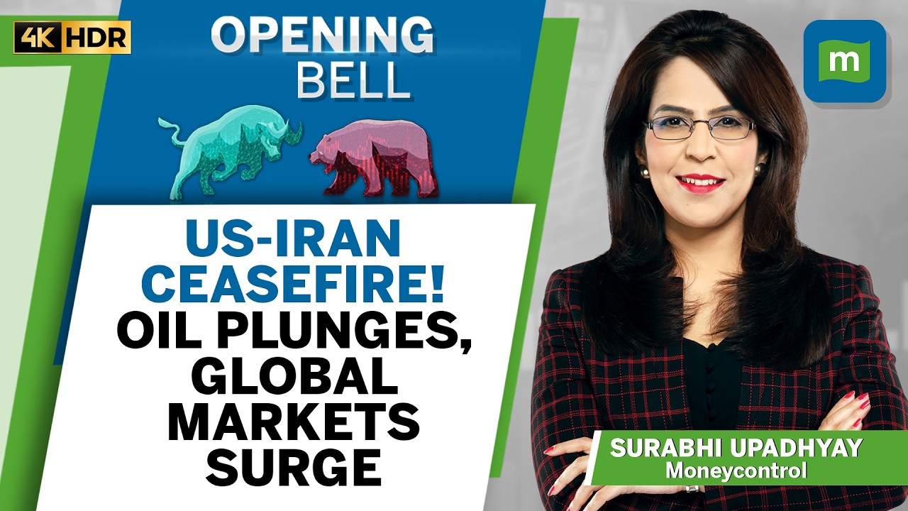 Iran-US agree to 2 week ceasefire | Oil falls to below $100 | Nifty to ...