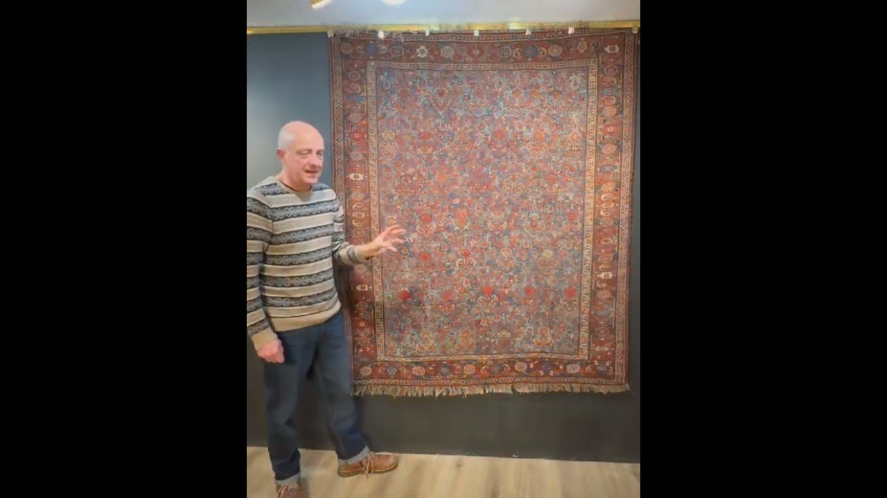 Antique Afshar Rug 