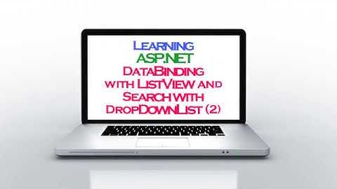 ASP.NET DataBinding - Binding Data to ListView and Search with DropDownList 2