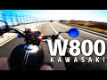 ロマン大爆発！試乗カワサキW800【KAWASAKI W800 STREET 2019】突然逃太郎のモトブログ