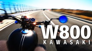 ロマン大爆発！試乗カワサキW800【KAWASAKI W800 STREET 2019】突然逃太郎のモトブログ