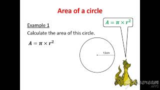 Area Of A Circle