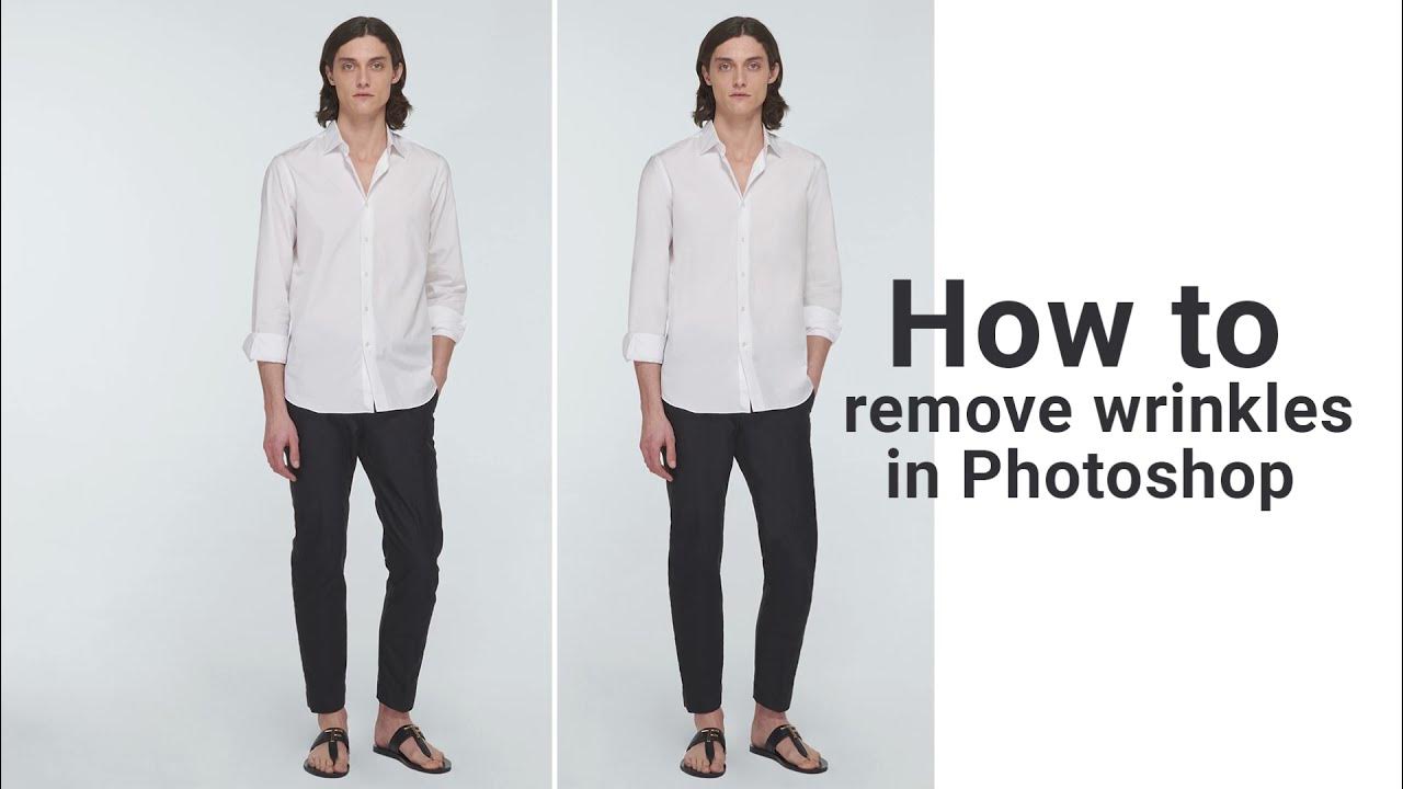 How to remove wrinkles in Tutorial YouTube