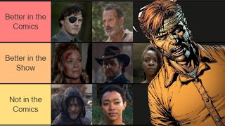 Which Walking Dead Characters are BETTER in the Comics?  - Walking Dead Rankings