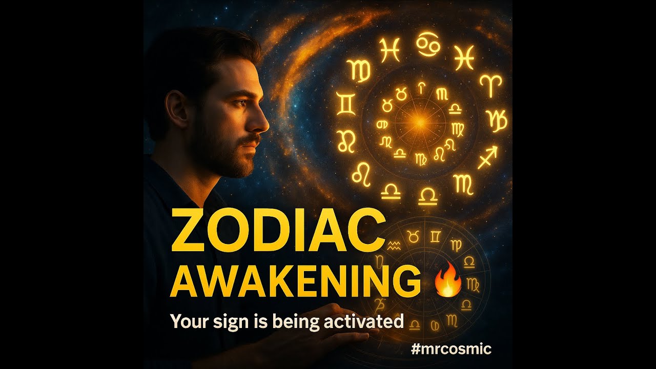 Your Zodiac Awakening Is HERE 🔥 All 12 Signs Are Feeling This Shift! #mrcosmic #ZodiacUpdate thumbnail