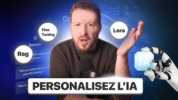 Stop aux IA moyennes ! Personnalisez-les : RAG, fine-tuning et Lora.