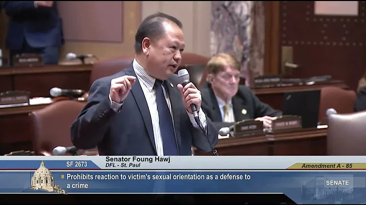 Prohibiting the Gay Panic Defense | Senator Foung Hawj