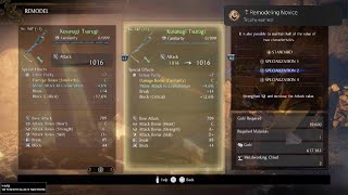 Nioh 2 - Remodeling Novice Trophy 🏆