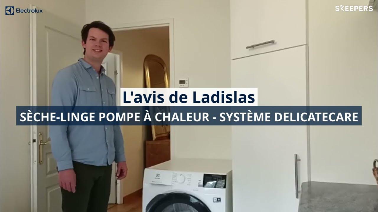 Sèche-linge pompe à chaleur Système DelicateCare : l'avis de Ladislas -  Electrolux - YouTube