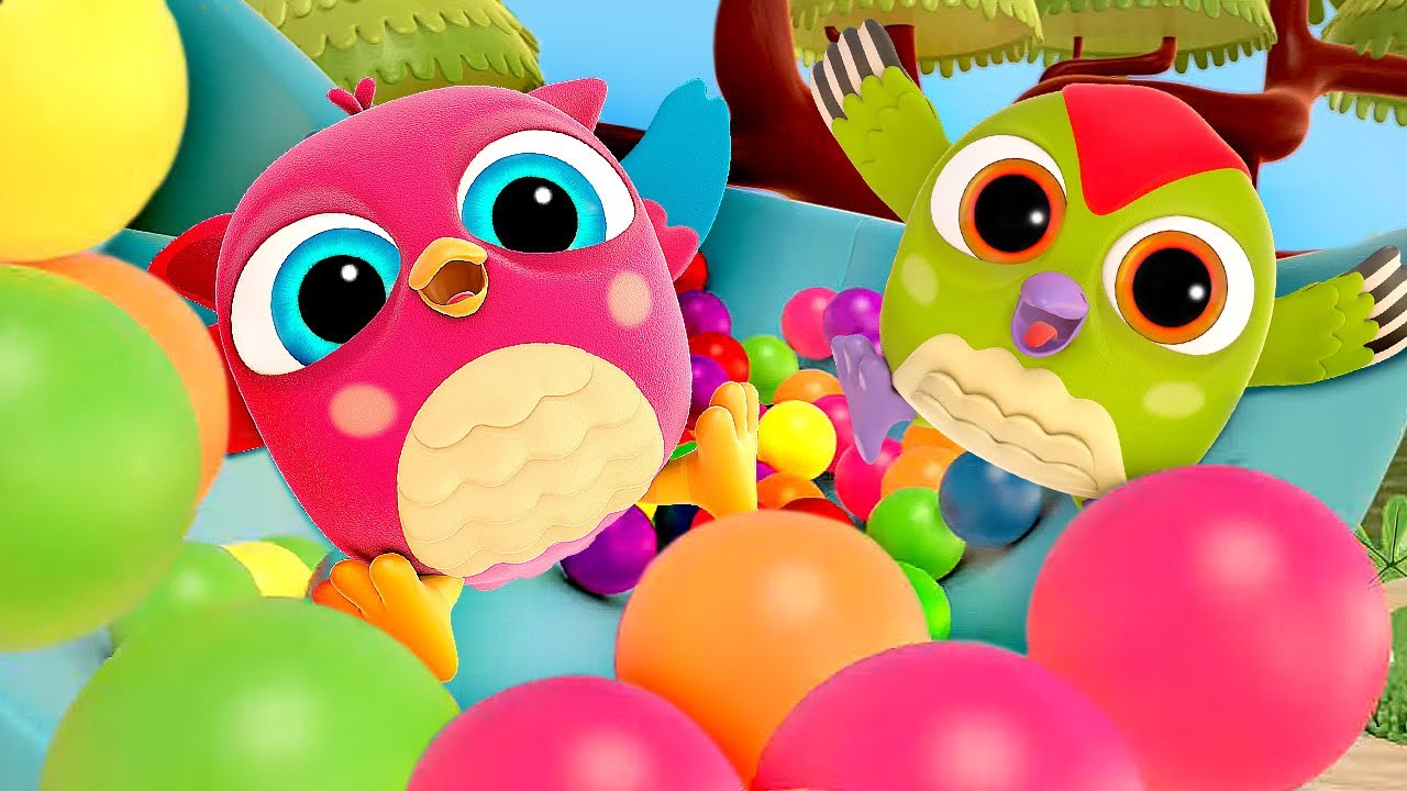 Vamos brincar no parquinho com HopHop, a coruja, o Peck Peck e o pinguinzinho AO VIVO!