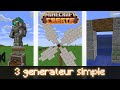 Tutoles 3 generateurs principaux sur create 1 et stress apprendre facilement  minecraft 120