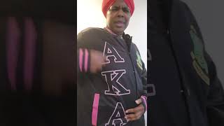 Alpha Kappa Alpha Varsitv Jacket. AKA Varsity Jacket. #shorts
