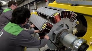 How To Produce Huge Motor And Generator | Production Of Electric Machines