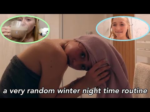 MY WINTER NIGHT ROUTINE! 😴 vlogmas 5