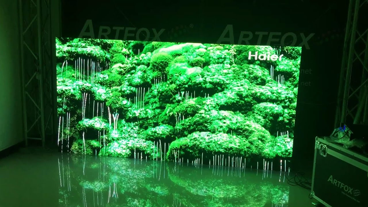 Artfox P4 Led Screen indoor effects YouTube