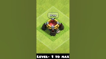 Dark Spell FactORY level- 1 to max#shorts #gaming #clashofclans #subscribe