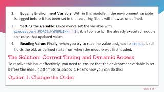 Understanding Environment Variables in Node.js: How to Ensure They Work in Imported Modules