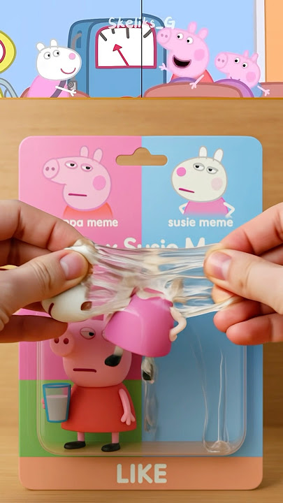 Unboxing Peppa pig x Suzi x Gummy Bear  #peppapig #gummybear #animation