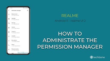 How to Administrate the Permission Manager - realme [Android 11 - realme UI 2]