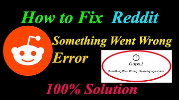 How to Fix Reddit  Oops - Something Went Wrong Error in Android & Ios - Please Try Again Later