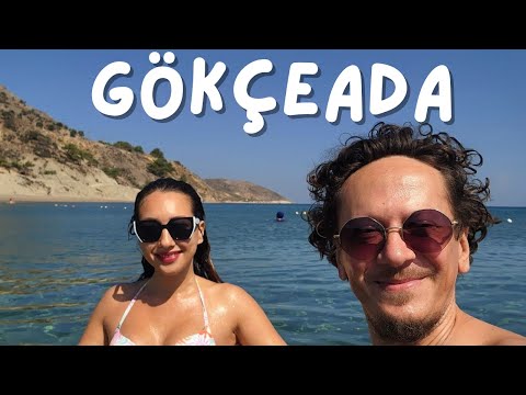 BU DENİZİ GÖRDÜKTEN SONRA ARTIK BOZCAADA'YA GİTMEYECEKSİNİZ! GÖKÇEADA'NIN EN GÜZEL PLAJLARI(4K VLOG)