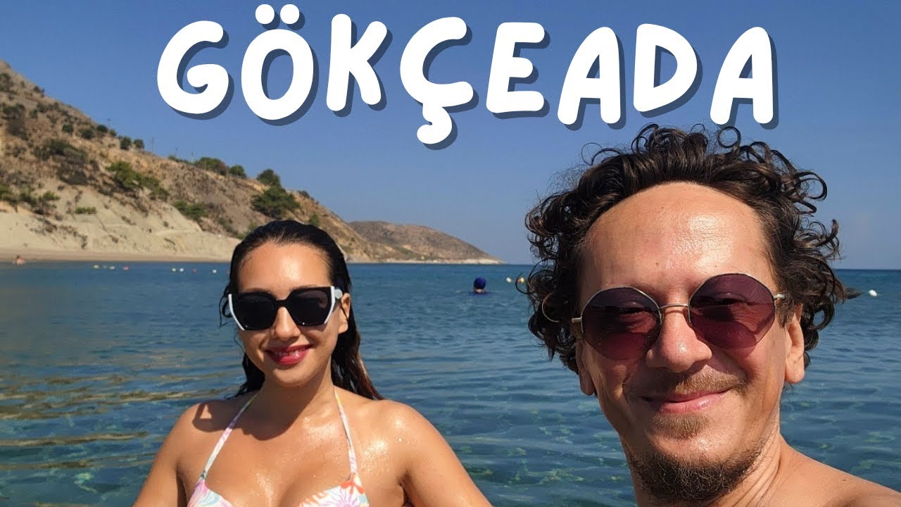 BU DENİZİ GÖRDÜKTEN SONRA ARTIK BOZCAADA'YA GİTMEYECEKSİNİZ! GÖKÇEADA'NIN EN GÜZEL PLAJLARI(4K VLOG)