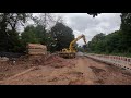 Loading a few trucks  liebherr  rototilt