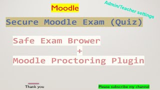 The Ultimate Tool to Secure Your Quiz - Part 1 | Moodle Exam