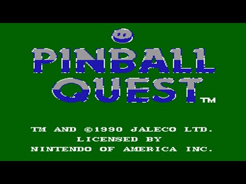 Pinball Quest (NES) - Full Walkthrough HD