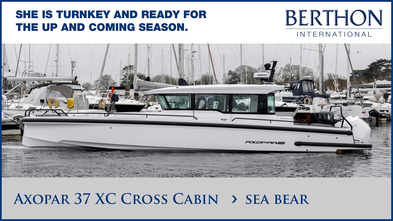 [OFF MARKET] Axopar 37 XC Cross Cabin (SEA BEAR) - Yacht for Sale - Berthon International