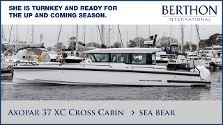 Axopar 37 XC Cross Cabin (SEA BEAR) - Yacht for Sale - Berthon International Yacht Brokers by Berthon International 1,948 views 3 months ago 7 minutes, 56 seconds