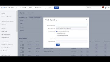 Git Integration for Jira Software - Adding New Repositories