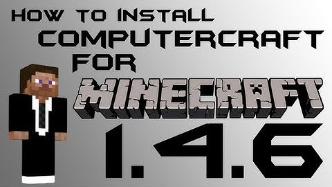 Minecraft Mods : How To Install ComputerCraft For Minecraft 1.4.6
