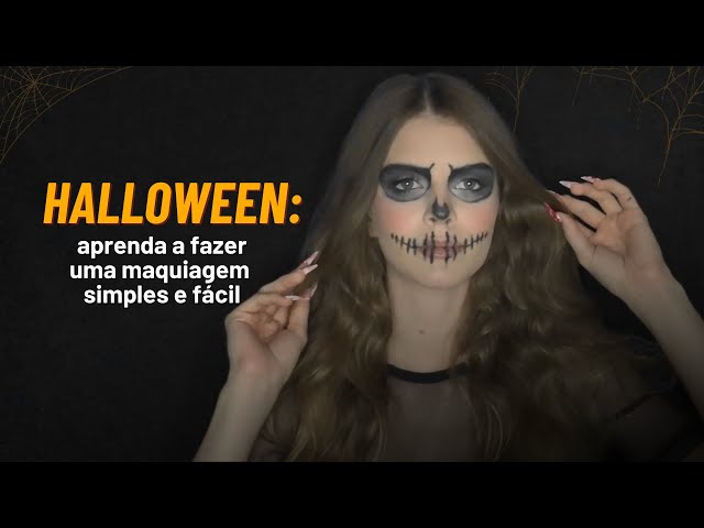 Aprenda a fazer uma maquiagem fácil de Halloween - Revista Marie Claire