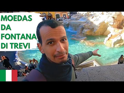 Vídeo: Por que você joga moedas na Fontana di Trevi?