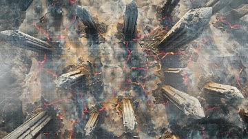 D&D | Blazestone Pillars Part 2 Grid | Animated Battle Maps