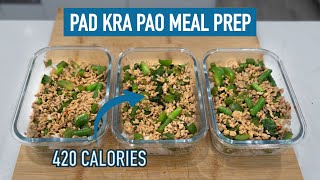 15 Minute Meal Prep - Pad Kra Pao (ish)