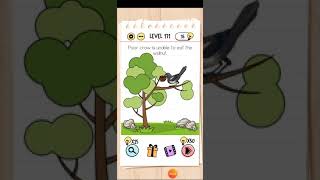 Download Lagu Brain test level 171 Poor crow is unable to eat the walnut walkthrough MP3 Download Lagu Brain test level 171 Poor crow is unable to eat the walnut walkthrough MP3