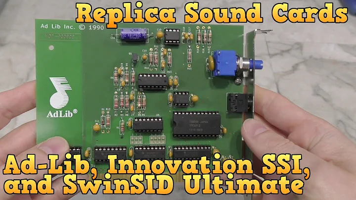 Replica Sound Cards - AdLib, Innovation SSI-2001, ...