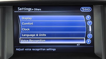 2014 Infiniti QX80 - Vehicle Phonebook (if so equipped)