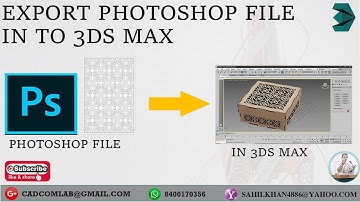 3DS MAX( PHOTOSHOP TO 3DS MAX 3D PATTERN )