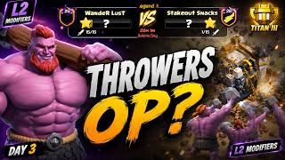 Throwers Are TOO SLOW! 😩 But They’re So Strong! | Titan III CWL Day 3