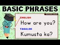 Basic phrases  english  tagalog  learning  teaching mama