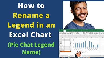 How to Rename a Legend in an Excel Chart (Pie Chat Legend Name)