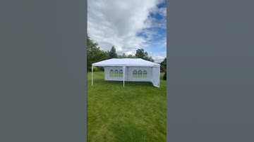 Game-Changing Camping Tent! COBIZI 10x20 Pop Up Tent& Unshakable Weatherproof Design