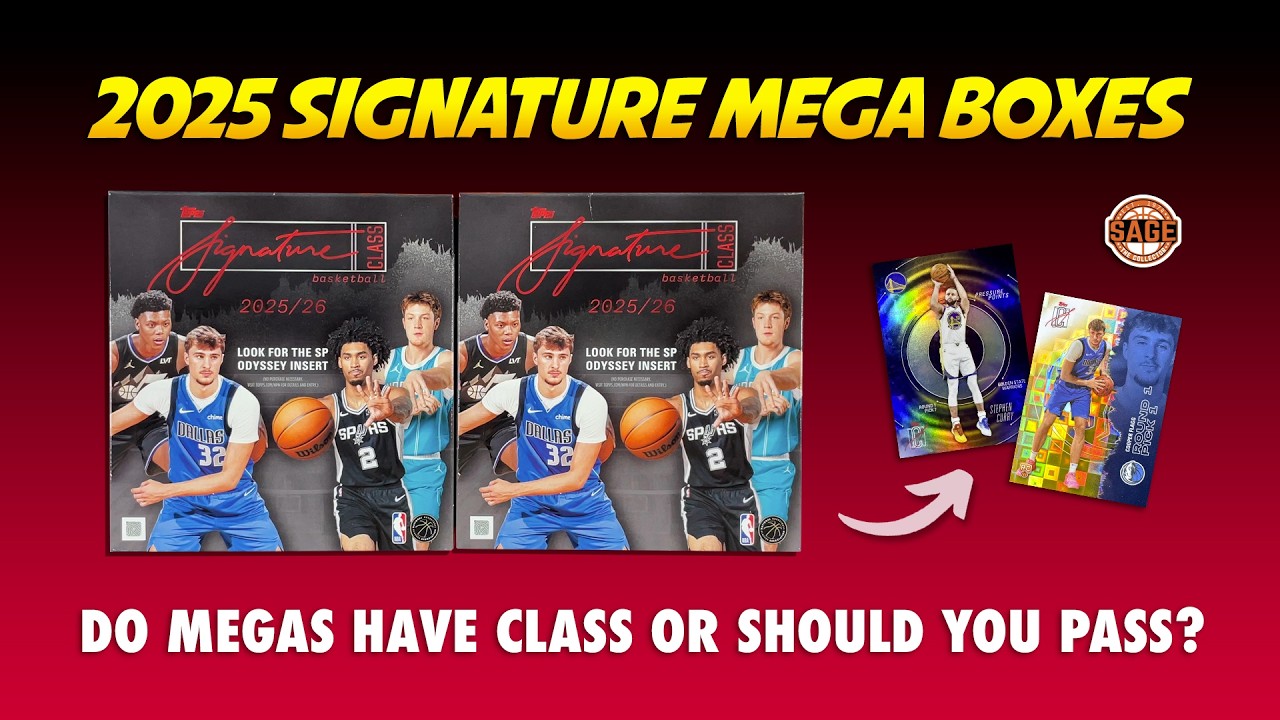2025-26 Topps Signature Class Basketball Mega Boxes ? Class or 